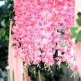 thumbnail image 5 of Efavormart 4 Ft Pink Artificial Wisteria Vine Hanging Garland for DIY Wedding Bouquets Centerpieces Arrangements Decorations, 5 of 10
