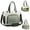 Avocado Green, variant on Cysiyu 2 in 1 Lunch Tote Bag for Women, 15.6" Laptop Tote Bag with Insulated Lunch Compartment for Office Work Teacher Picnic Nurse