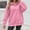 Pink, variant on DAFPZW Women Quarter Button Up Collar Sweatshirt Oversized Long Sleeve Tops Fall Fashion Pullover Winter Shirts