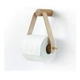 thumbnail image 1 of ¡Oferta! Soporte para estante Huayishang, accesorio para baño, rollo de papel higiénico, madera, creativo, productos para baño, estante de almacenamiento, liquidación, blanco., 1 of 8