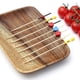 thumbnail image 5 of Selecciones de frutas y palitos de frutas desechables con tenedores de frutas decorativos de bambú 100 Rojo Verde Cocina, Decoración y Otros, 5 of 5