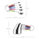 thumbnail image 1 of Juego De Cucharas Medidoras De 10 Piezas, Cuchara Medidora De Acero Inoxidable Para Hornear Utensilios De Medición De Cocina Para Té Y Café Kearding HA022658-00, 1 of 7