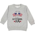 thumbnail image 2 of Inktastic Gettysburg Pennsylvania USA Toddler Sweatshirt, 2 of 4