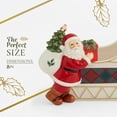 thumbnail image 7 of Spode Christmas Tree Santa Sleigh Candy Jar - 8-Inch Christmas Candy Storage Jar - Fine Dolomite Figural Santa Sleigh Candy Jar for Holiday Decor, Dessert Tables, Gift Displays, 7 of 7