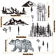 thumbnail image 2 of Adhesivo adhesivo Outus Mountain Forest Bear 30 x 90 cm, 2 of 7