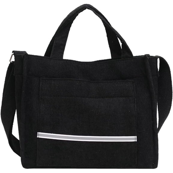Kukuzhu Tote Bag Women Stylish Satchel Bags Corduroy Fahion Hobo Bag Small Handbag