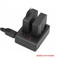 thumbnail image 5 of Battery Charging Hub Charging 2 Batteries Action Camera Charging Station Compatible for SJCAM/SJ4000/F60/F68 Cameras, 5 of 9