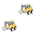 thumbnail image 2 of pitrice Push-type Engineering Construction Vehicles Toy Decoration Friction Powered Truck Cars Early Educational Girls Gift No.03 2Set, 2 of 6
