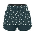 thumbnail image 6 of ibiyuan Short Skirts For Women Trendy Womens Mini Skirt Skorts Flowy High Waisted Ruffle Tiered Casual Summer Beach Short Skirts Built-in Shorts 2026, 6 of 7