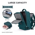 thumbnail image 4 of Mochila de viaje Coowoz grande para mujeres y hombres, impermeable, 4 of 7