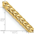 thumbnail image 2 of 14K Yellow Gold 6.75mm Solid Miami Cuban Chain (20 X 6.75) Made In South Africa dcu220-20, 2 of 5