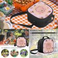 thumbnail image 6 of Yspwyqan Pink Capybara Donut Girls Backpack Set, 4Pcs Kids School Bookbag with Pencil Pouch Lunch Bag Bottle Sleeve for Preschool Kindergarten Elementary School, 6 of 7