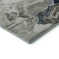 thumbnail image 3 of Addison Rugs Mayfield Premium Machine Washable Transitional Abstract Ivory Rectangle Rug, 10' X 14' Machine Washable Transitional Abstract Ivory Oversized Sherpa Throw Blanket, 3 of 7