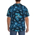 thumbnail image 3 of Kdxio Men'S Hawaiian Shirt For Men Short Sleeve Shirt Agave Cactu Summer Casual Holiday Beach Button Down T-Shirts, 3 of 5