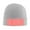 Gray, variant on Red White Vertical Stripe Pattern Beanie Hat Knit Hat Skull Cap for Men Women Winter Hat Red