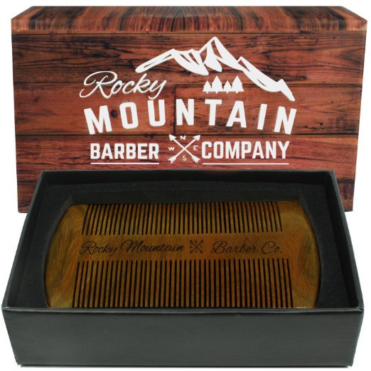 Beard Comb Natural Organic Sandal Wood For Hair Scented Fragrance Smell With Anti Static No Sn Walmart Com Walmart Com