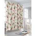 thumbnail image 3 of Fsddascl Country Flower Shower Curtain Set - 72" x 78" Washable Bathtub Curtain with 12 Hooks, Pink Daisy Floral Retro Plant Leaf Waterproof Fabric Stall Shower Curtains for Bathroom/Bathtub Décor, 3 of 6