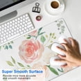 thumbnail image 4 of Rose Flowers&nbsp;mouse Padswaterproofwashable&nbsp;for Office Home Work GamingmousepadsRubber Base Mousepad with Stitched Edges 31.5x11.8inches, 4 of 7