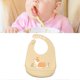 thumbnail image 3 of Silicone Baby Bib Waterproof Easily Clean Silicone Feeding Bib for Babies Girl and Boy Yellow Puppy, 3 of 4