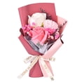 thumbnail image 3 of Ramo de flores de jabón Regalo para el Día de la Madre Romántico con aroma floral Flor de jabón perfumada 20 centímetros, 3 of 9
