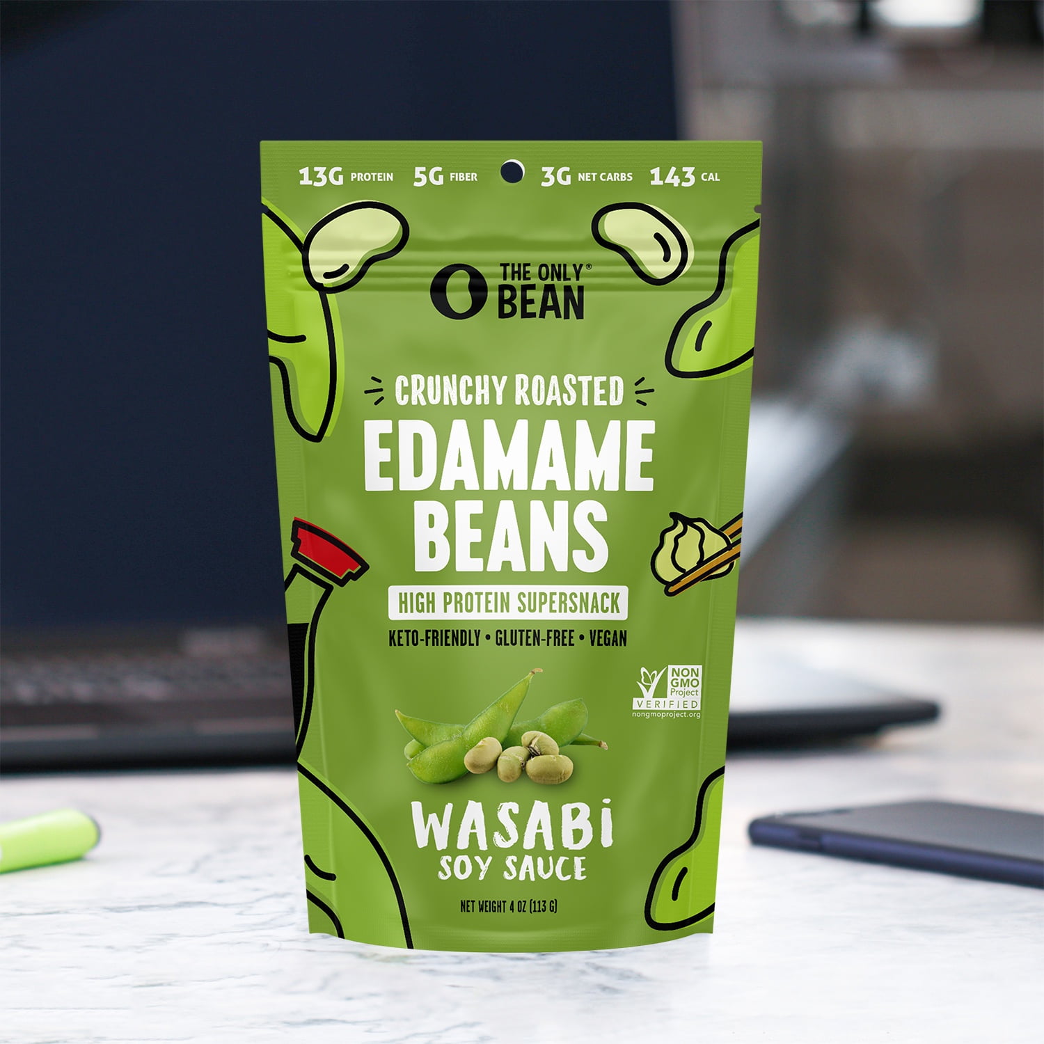 EDAMAME確認ページ The Only Bean Edamame Dry Roasted Edamame Beans Snack