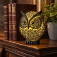thumbnail image 5 of Owl Shaped Night Light Lamp 4 Inch Led Night Light Warm Night Light Ambient Lighting for Bedroom Table Decor for Living Room Gold Accent Decor Cute Desktop Ornament, 1 Pack, 5 of 6