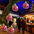thumbnail image 4 of hengsof 60cm Outdoor Christmas Inflatable Ball PVC Decorative Ball for Yard Garden Tree Accents Holiday Outdoor Displays Ideal for Christmas, 4 of 5