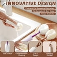 thumbnail image 3 of Bottle Brush with Straw Cleaner Long Handle Cleaning Brush for Baby Bottles Sports Bottles and Straws | Deep Clean Tall Containers | Kitchen Home Bar Cleaning Tool, 3 of 7