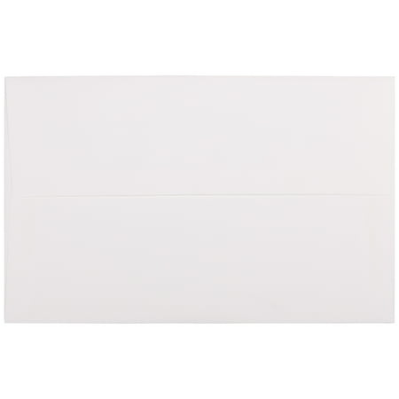 UPC: 0701936233301 | JAM A10 Strathmore Invitation Envelopes  6 x 9 1/2  Bright White Laid  Bulk 250/Box