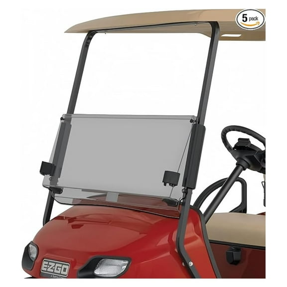 - EZGO TXT Folding Tinted Windshield (Years 2014-2022)