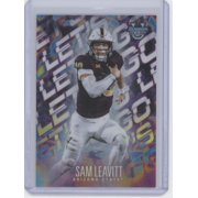 2025 Bowmans Best University Lets Go Sam Leavitt #LG-5 Refractor Arizona State Sun Devils NCAA Football Trading Card