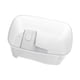 thumbnail image 3 of Tanque de baño para tortugas, tanque multiusos para reptiles, tortugas rana y reptiles pequeños. Blanco, 3 of 9
