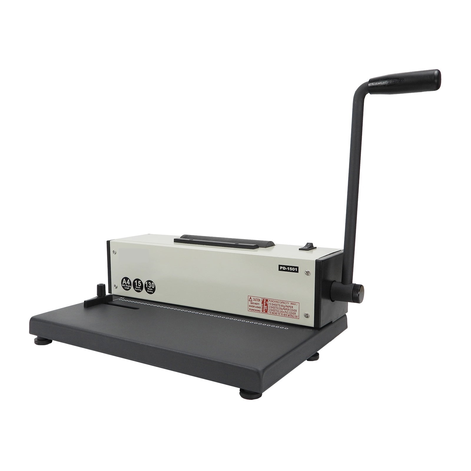 A4 Electric Spiral Binding Machine - 46 Holes, 4:1 Pitch, Office-Friendly For Books And Brochures ,Easy to Operate