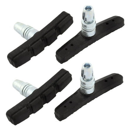 Cycling Mountain Bike Bicycle Black Rubber Antislip Brake Pads 4