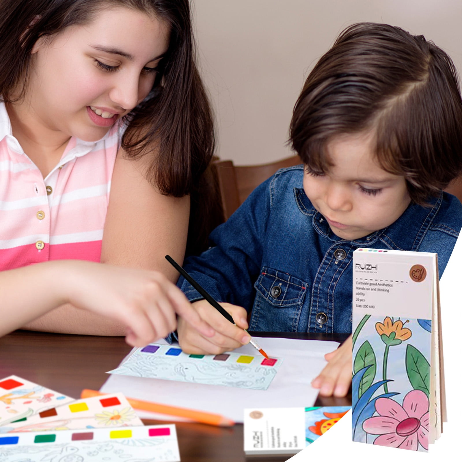 amousa Pocket Watercolor Painting Book Pocket Watercolor Sketchbook