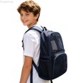 thumbnail image 2 of Zecgelong Mesh Backpack Breathable Lightweight Gym School Daypack with Padded Straps Blue, 2 of 5