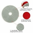thumbnail image 4 of 10Pcs Diamond Polishing Pads Kit 4 Inch Wet/Dry for Granite Stone Concrete Marble Polishing Use Grinding Discs Set, 4 of 9