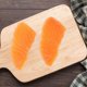 thumbnail image 4 of 2pcs Simulated Salmon Fillet Food Models Fake Salmon Kitchen Props for Home, 4 of 4