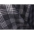 thumbnail image 3 of Light weight Suiting plaids TWEED Fabric 58" available in 5 colors BLACK WHITE DARK, RED BLACK, BEIGE BROWN, BLACK WHITE LIGHT,BLUE WHITE[15647-15650/15655], 3 of 11