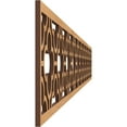 thumbnail image 3 of Ekena Millwork 46 1/4"W x 6"H x 1/4"T Chicago Fretwork Moulding, Maple, 3 of 13