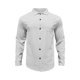 thumbnail image 5 of Blusa y camisa de manga larga con cuello vuelto para hombre, estilo informal, color liso, con solapa, bolsillo y botones, de poliéster., 5 of 8