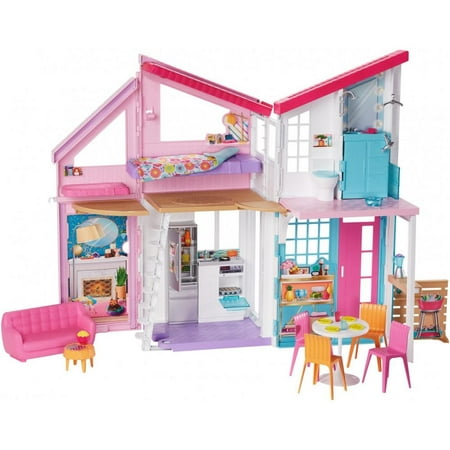 Barbie Malibu House Playset with 25+ Themed (Best Price Barbie Dream House 2019)
