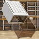 thumbnail image 4 of Caja de almacenamiento Cajón para pantalones Caja de almacenamiento transparente Caja de almacenamiento de ropa para el hogar Armario Armario Caja de almacenamiento de ropa interior de plástico, 4 of 5