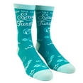 thumbnail image 2 of Women's Skip The Straw Save The Turtles Socks Environmental Awareness Footwear, 2 of 8