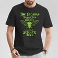 thumbnail image 2 of The Cicada Reunion Tour Broods Xix & Xiii Summer 2024 Insect T-Shirt, Cicada Brood Xix Xiii Fans, Summer Nature Event, Entomology Lover Shirt, Cicada Life Cycle Tee, Insect Enthusiast, 2 of 3