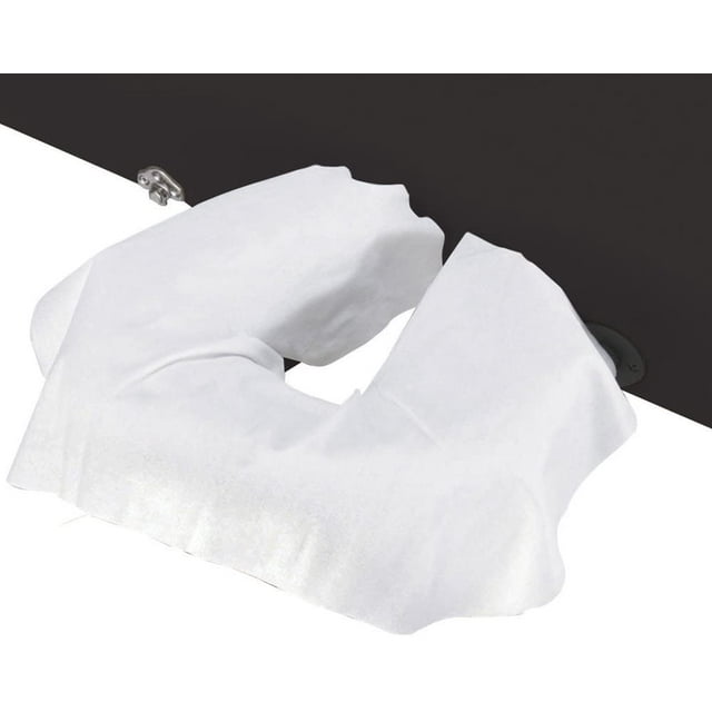 Master Massage Disposable Face Pillow Covers - 100pcs x 6packs