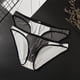 thumbnail image 5 of BIKINI Calzoncillos Transpirables de Corte Ajustado para Hombre, Gris 3ea Blanco 3ea, Paquete de 6, 5 of 6