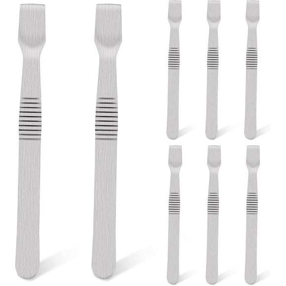 8Pcs Opening Pry Repair Tools Crowbar Flat Bar Pry Bar Flat Head Pry Tool