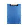 Saunders 00439 Plastic Clipboard, 1/2" Capacity, Holds 8-1/2w x 12h, Ice Blue