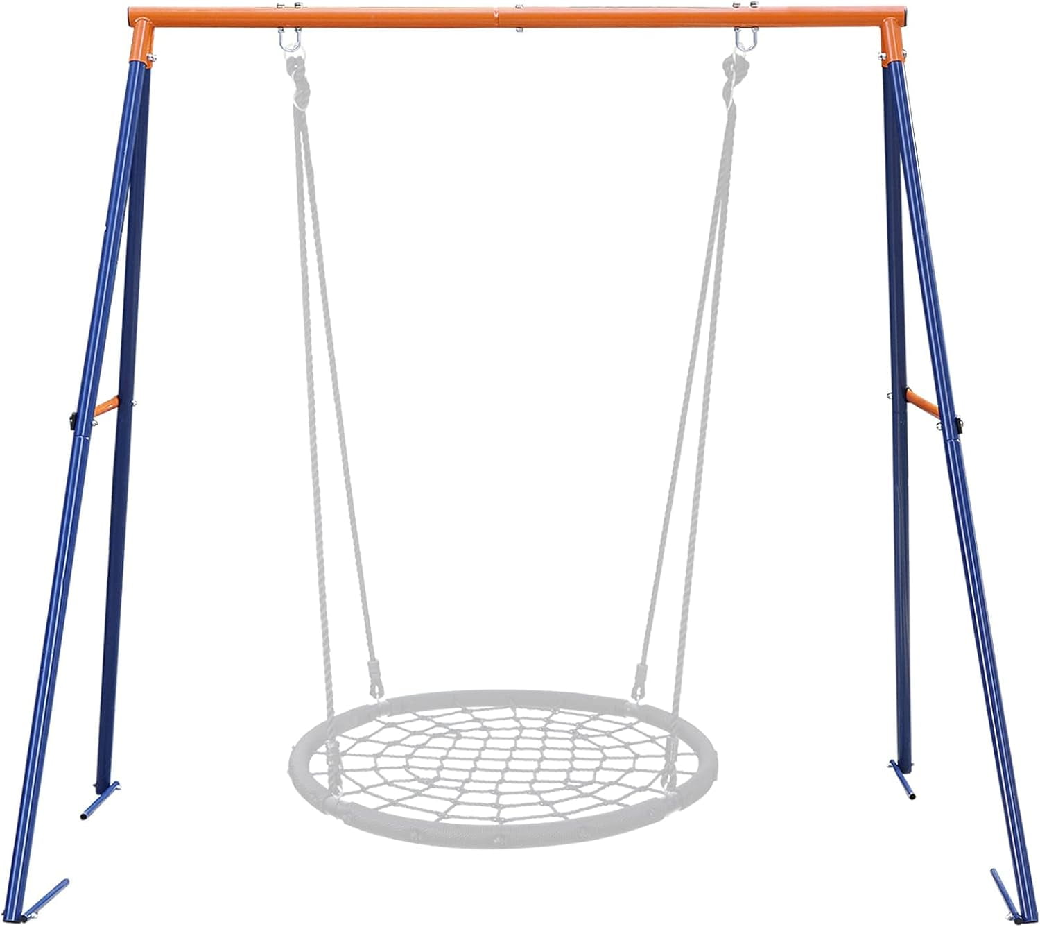 550lbs Kids Swing Set with Heavy Duty A-Frame Stand & 40